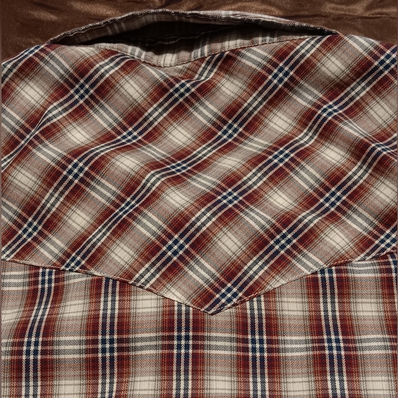 Pendleton Frontier Men Shirts Plaid SzXXL Classic Snap Button Dawn Westernwear - Picture 4 of 13